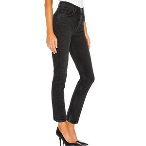 Agolde Riley High Rise Straight Crop jeans